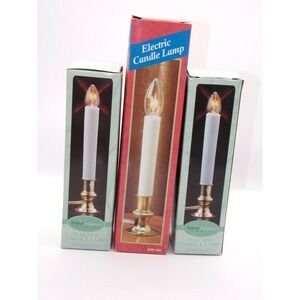 Vintage Electric Candle Lamp Luminessence Candle Night Light